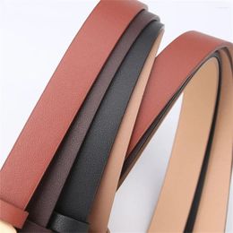 Belts Jeans Belt Simple Fashion Japanese Style Buckle Parallel Bars Alloy Clothing Accessories Dress Minimalist