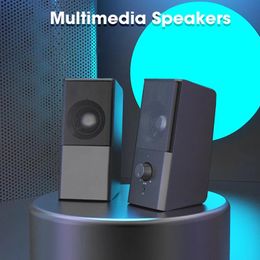 Speakers PC Speaker Desktop Computer Speakers for Home Theatre System USB Column Surround Sound Box Mini Subwoofer