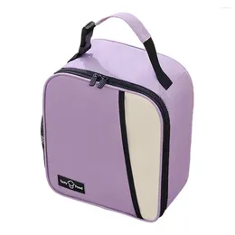 Dinnerware Insulated Lunch Bag Thermal Box Tote Bento Reusable Pouch