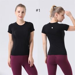 LULULY Womens Yoga Outfit Tshirts Shirts Tees Sportswear Outdoor Apparel Casual Adult Gym Excerise Running Short Sleeve Tops Breathable