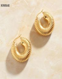 Resin Charms Gold Vermeil Women Earrings Earring Female 2021 Ancient Roman Art Vintage Jewelery Hoop Huggie281D8882425