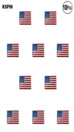 US Flag Lapel Pin Flag badge Brooch Pins Badges 10Pcs a Lot04052294