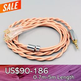 Accessories Type6 756 core Shielding 7n Litz OCC Earphone Cable For FOSTEX TH900 MKII MK2 TH909 TRX00 TH600 Headphone LN007993