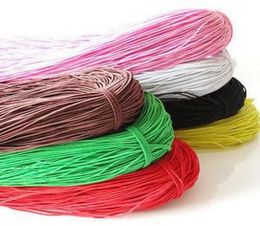 JLB 1 Roll240m 1mm Fashion Waxed Cotton Rope Bracelet Necklace Cord Beading Cords DIY Materials Accessories 5361607