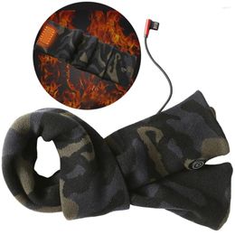 Bandanas Unisex Electric Heated Scarf Washable Camouflage 3 Heating Modes Fasting Winter Outdoor Must Have