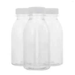 Water Bottles 10 Pcs Milk Juice Bottle Mini Travel Kettle Drink Storage Cap Practical Beverage Durable