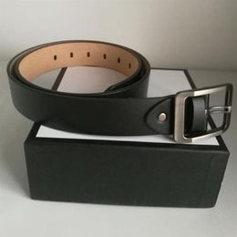 Fashion designer belt smooth men's designers belts luxury women's snake leather business ceinture big gold silver black 250y