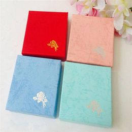 12pcs lot Mix Colors Jewelry Packaging Display Bracelet Boxes For Fashion Gift Craft Box 9x9x2cm BX018310s