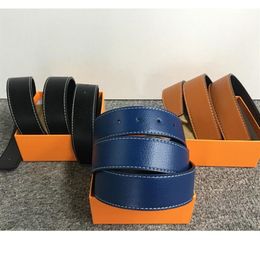 waistband Belts Men Women Belts of Mens and Women Belt with Fashion Big Buckle Real Leather Top High Quality206V