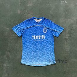 Football t Shirt Mens Designer Jersey Trapstar Summer Tracksuit Breathable Design Motion 40ess TI3P