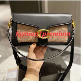 Womens Man Tabby Designer Messenger Bags Luxury Tote Handbag Real Leather Baguette Shoulder Bag Mirror Quality Square Crossbody Fashion Satchel Hobo2