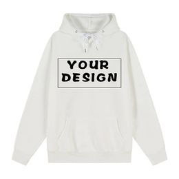 Style Custom Hoodie Diy Text Couple Friends Family Image Print Clothing Custom Sports Leisure Sweater Size S-3XL 231226