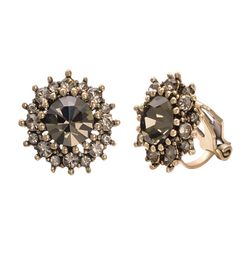 Yoursfs 6 PairsSet Vintage Snowflakes Zircon Ear clip Earrings Fashion Jewellery 18K Gold Plated Woman Gift3555424