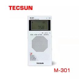 Connectors Tecsun M301 Mini Portable Bluetooth Music Player Speaker Fm 64108mhz Record Audio with Stereo Headphone