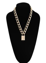 Vine Chunky Thick Link Chain Necklace For Women Gold Colour Couple Pendants On Neck Fashion Jewellery Gifts1838251