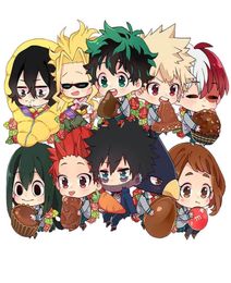 Anime Boku no Hero Academia Bakugou Katsuki Cute Acrylic Stand Charm Badge Decoration Halloween Cosplay Keychain Christmas Gift9025351669