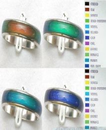MOOD Rings mood ring changes color to the temperature of your blood mix size 100pcs2208500