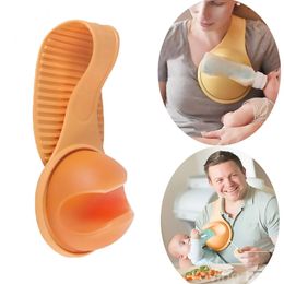 Free Hand Bottle Holder Breast Feeder Manual Baby Accessories for Infants Aged 612 Months 231225