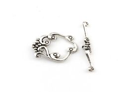 50 Sets Antique Silver Zinc Alloy OT Toggle Clasps For DIY Bracelets Necklace Jewelry Making Supplies Accessories F694626683