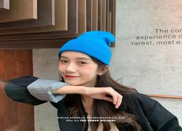 Beanie Hat Personalized Embroidery LetterText Name Knit Skullie Cap Slouchy Winter Autumn Women and Men Hat 20102795753778859641