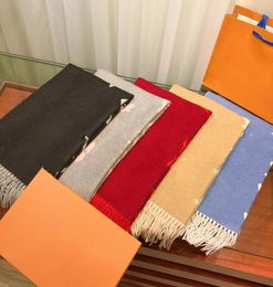 Luxury Scarf Women039s Thick cashmere Towel Classic Brand Shawl winter Long Scarves no8632399