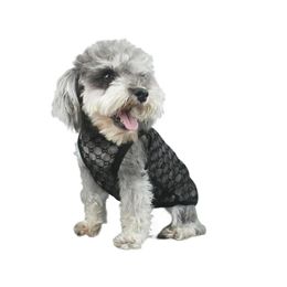 Apparel Tulle Dog Clothes Cat Vest Sweater Designers Brand Pet Supply Clothing For Schnauzer Fadou Bichon Frise Letters T Shirts Sumsum D2