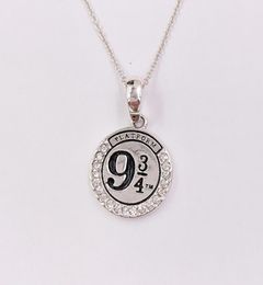 charms Jewellery making Hary Poter Platform 9 34 925 Sterling silver couples dainty necklaces for women men girl boys sets pend7124629