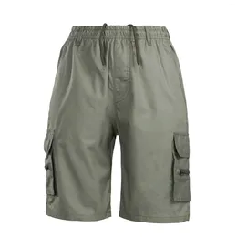 Men's Shorts 2024 Summer Mens Cargo Bermuda High Quality Army Military Multi-pocket Casual Male's Outdoor Short Pants