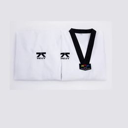 2023 WTF Taekwondo Uniform Children s Judo Karate Training Suit Large Mesh Material Men s and Women s Comfortable Breathable 231226