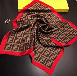 Designer Silk Scarf top Quality famous brand with logo Fashion pattern Scarves women Shawl Size 5050cm4264314