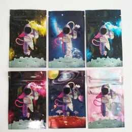 6 Types 35g Mylar Bag California SF space astronauts package zipper smell proof bags Lsgjv Ndvdn