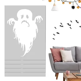 Party Decoration Ghost Window Clings White PVC Cute Wall Door Sticker Halloween Decorations Supplies For Kitchen Dining Room Living Bathroom