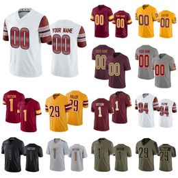 Men Women Youth Football 14 Sam Howell Jersey 4 Curtis Samuel 1 Jahan Dotson 57 Cody Barton 25 Benjamin St-Juste 29 Kendall Fuller 35 Percy Butler 94 Daron Payne Team