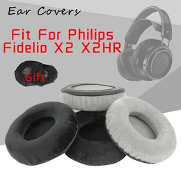 Earphones Ear Covers Ear Pads For Philips Fidelio X2HR X2 Headphone Replacement Earpads