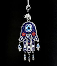 Evil Eye Wall Hanging Turkey Evil Eye Beads With Hamsa Hand Car Keychain Blue Evil Eye Tassel Charm Wall Hanging Jewelry Key Ring 9270894