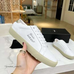 Sports Leather Saint Shipped One-to-one Yslhoes Designer Trendy Fashion Shoes with High-quality Full Sneaker Inside Outside Trainer Couple L6HM