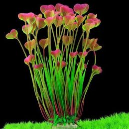 Crafts Underwater Artificial Aquatic Plant Ornaments Aquarium Fish Tank Green Water Grass Decor Landscape Decoration akvaryum aquario