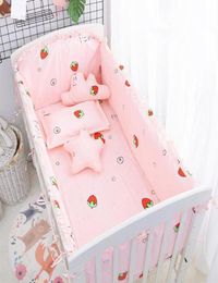 Bedding Sets Cot Bumper Baby Crib Bed Barriers Bumpers In The Fence Protector Boy Bedroom Decoration Born6715992