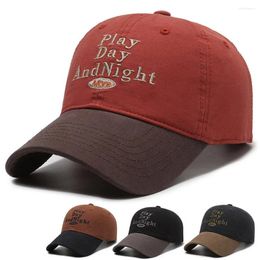 Ball Caps Four Seasons Baseball For Women And Men Clashing Colours Sports Hats Cotton 56-60cm Street Boy Girl 2023 BQ0563