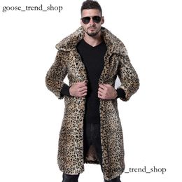 Men's Trench Coats Spring Men Fashion Mens Casual Outerwear Jackets Windbreaker Brand Clothing Fox Fur Coats Flip Collar Men's Clothing 467