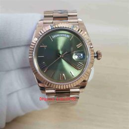 3 Colours men Wristwatches Watch BPF Maker 40mm 228239 228238 228235 Roman chocolate Dial Rose Gold Sapphire CAL 2813 Movement Mech224R