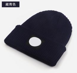 Mens Beanie Winter hat Brand Warm Beanies European American Double Layer Folded Knit Women Woollen Hats skull cap for womens men ca8448985