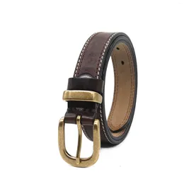 Belts For Women Genuine Leather Korean Version Simple And Versatile Jeans With A High-end Feel Womens Luxury Designer