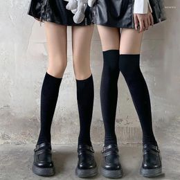 Women Socks Wool Cashmere Long Stockings Autumn Winter Thick Warm Knee Japanese Knitted Tall Tube Leggings