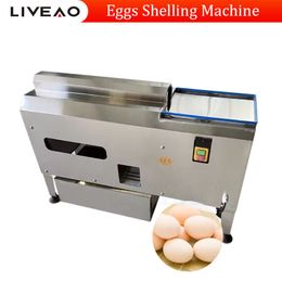 220V Commercial Quail Egg Huller Electric Quail Egg Peeling Machine 140w 2000-2500 P/H