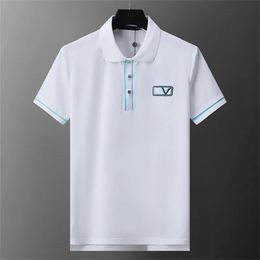 Mens Polo Shirt Designer Man Fashion Horse T Shirts Casual Men Golf Summer Polos Shirt Embroidery High Street Trend Top Tee Asian size M-XXXLlll