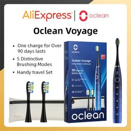 Oclean Voyage Sonic Electric Toothbrush Travel Teethbrush Kit Rechargeable Automatic Ultrasonic IPX7 Ultrasound Dental Whitener 231225