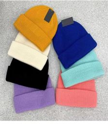 Brand Beanie Winter Hat For Women Men Autumn hats Docker Brimless Cap Designer Whole Ladies Accessories Knitted Skullcap Hip H84521898244