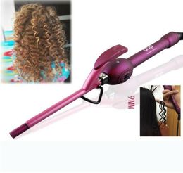 9mm curling iron hair curler professional hair curl irons curling wand roller rulos krultang magic care beauty styling tools7060369
