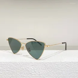 Sunglasses Grey Green Silver Lens Metal Frame High Quality Women's 303 Fashion Men's Prescription Glasses